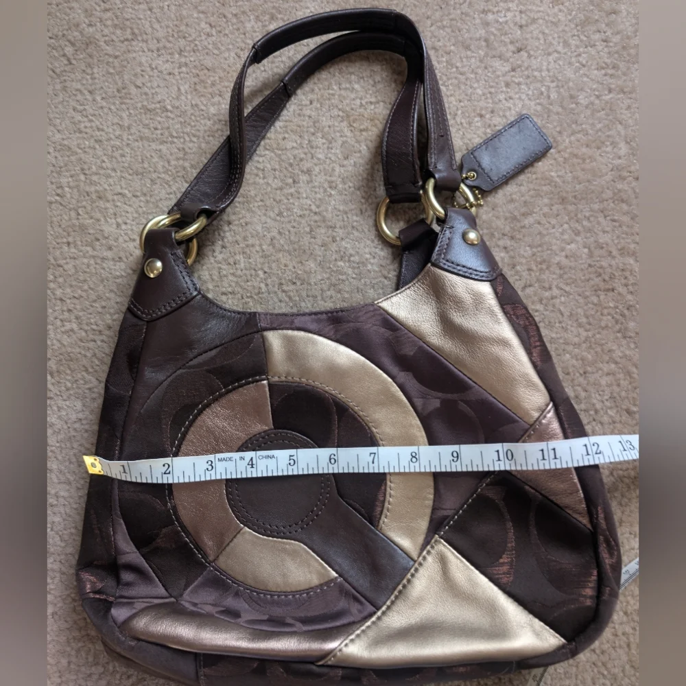 Coach Inlaid Patchwork Leather Bag - Picture 4 of 7